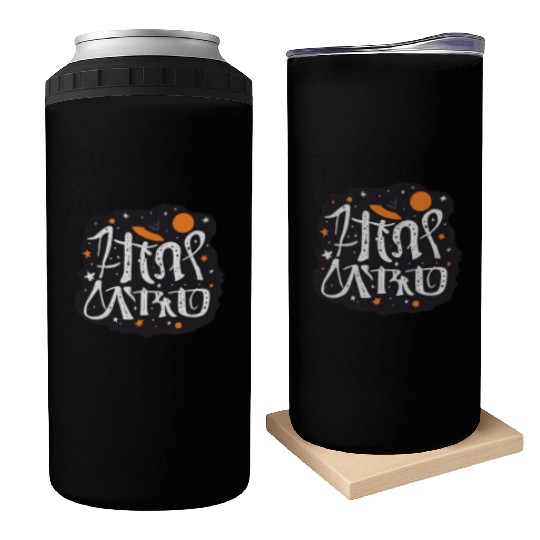 Astro Halloween Can Coolers
