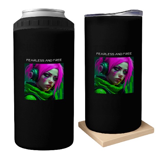 Fearless And Free Can Coolers