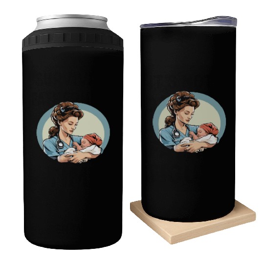 Registered Nurse Medical Medicine Neonatal Nurse Can Coolers