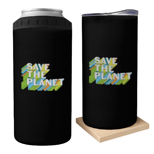 Happy Earth Day Save The Planet Can Coolers