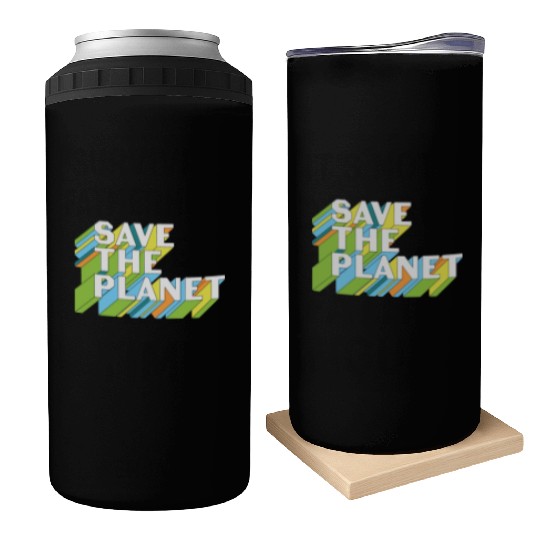 Happy Earth Day Save The Planet Can Coolers
