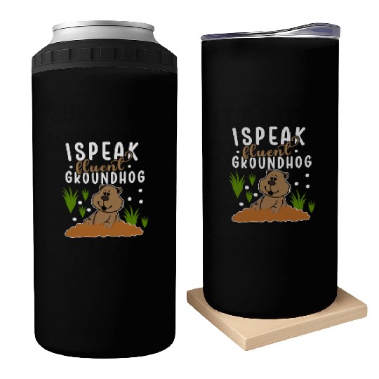 Groundhog Day 2024 Enthusiast February 2nd Can Coolers