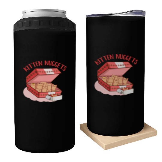 Funny Kittens as Chicken Nuggets, Cat Lover Can Coolers