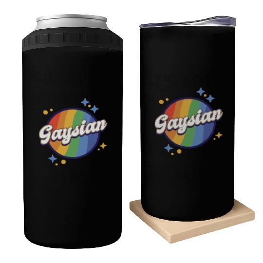 Radiant Pride Spectrum Can Coolers