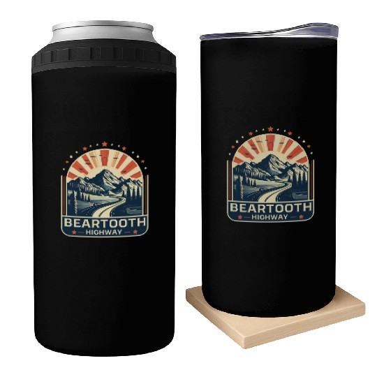 Beartooth Highway US 212 Can Coolers