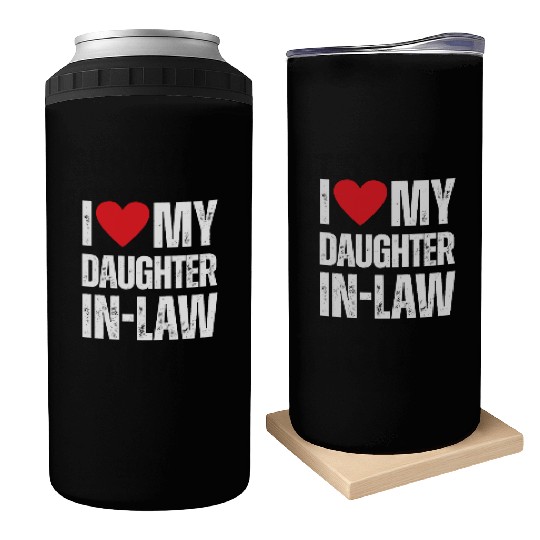 I Love My Daughter in Law Can Coolers