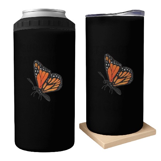 Monarch butterfly 1 Can Coolers