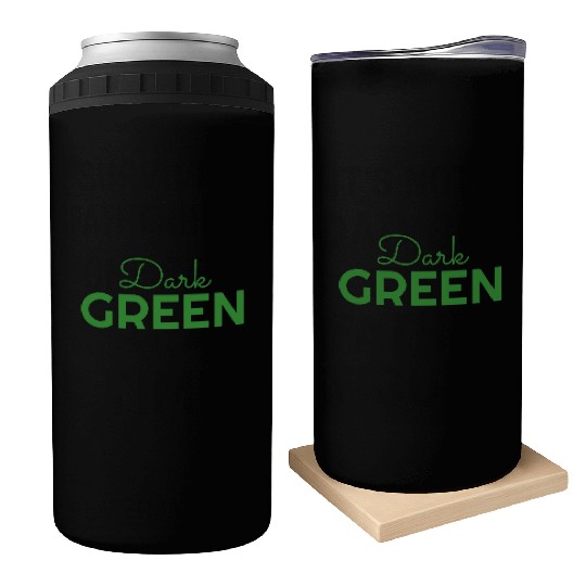 dark green color Can Coolers