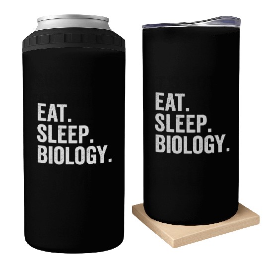 Eat Sleep Biology Can Coolers