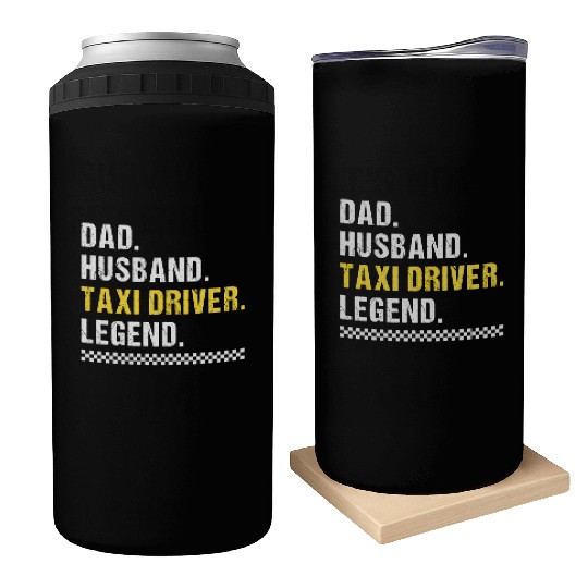 Dad Taxi Driver Can Coolers