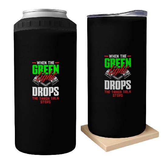 Funny Drag Race Drag Racing Gift Can Coolers