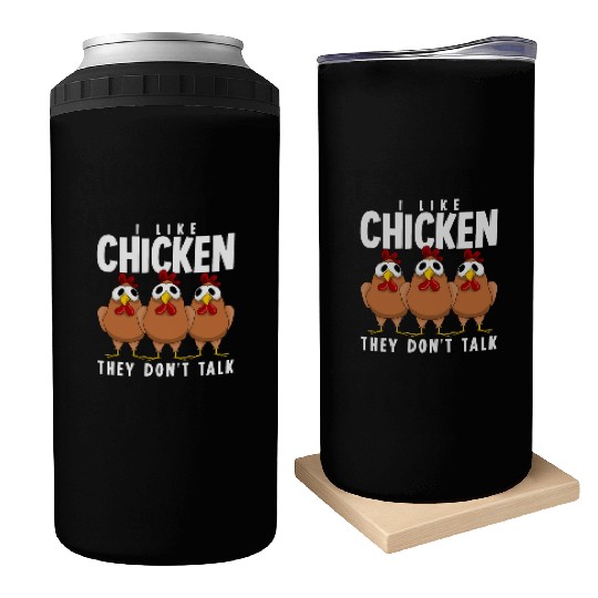 Chicken Farmer Chickens Poultry Can Coolers