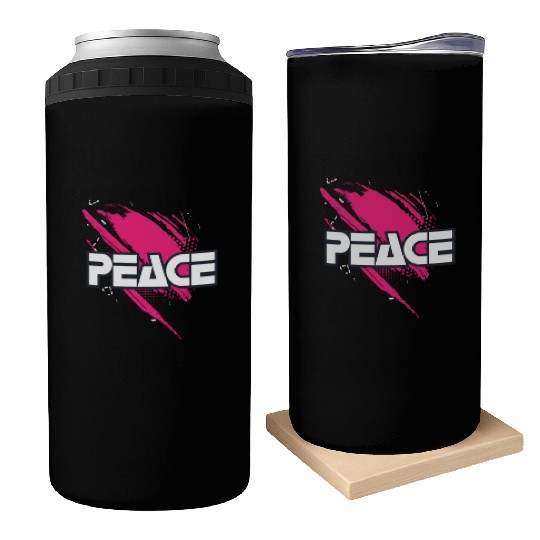 "Serenity Reigns: Peaceful Harmony" Can Coolers
