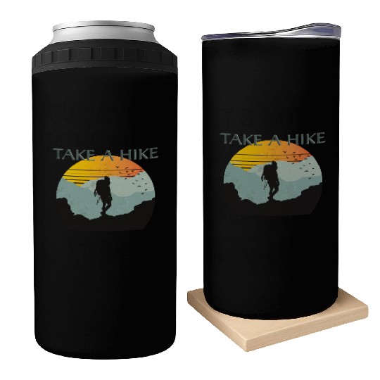 TAKE A HIKE Can Coolers