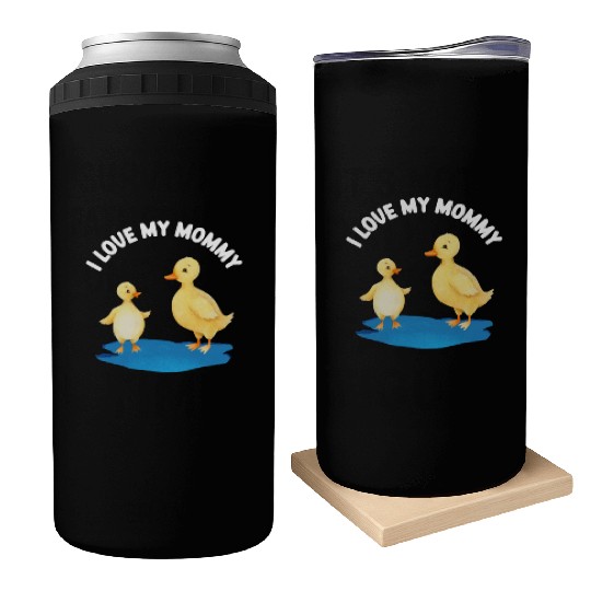 Duck And Duckling Mother's Day For Kids And Adults Can Coolers