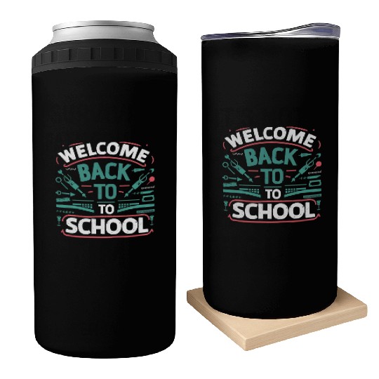 welcome back to school Can Coolers