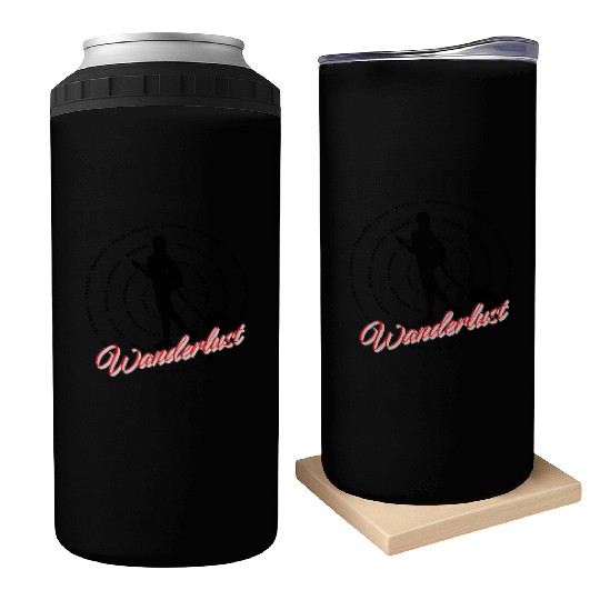Wanderlust Solo Travel Can Coolers