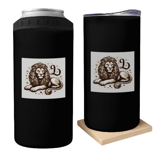 Leo,lion Can Coolers