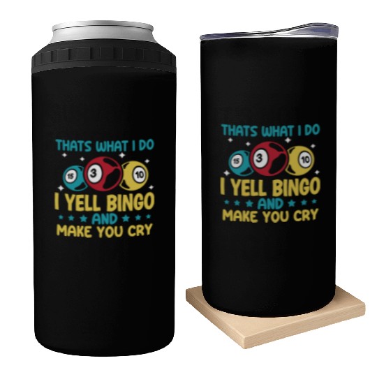 Funny Bingo Player Can Coolers