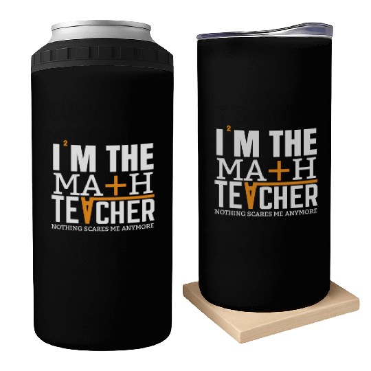 MATH TEACHER Can Coolers DESIGN