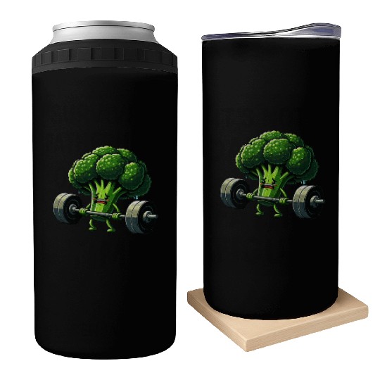 Deadlift Broccoli Gym Fitness Motivation Can Coolers