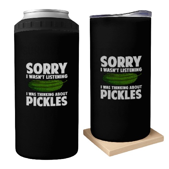 Pickle Design Cucumber Dill Pickle Lover Can Coolers
