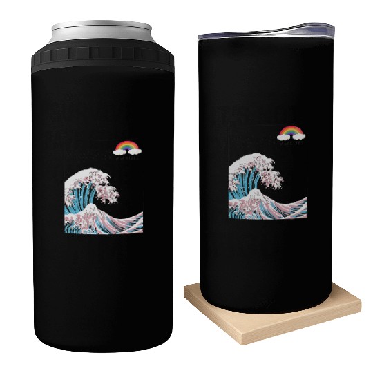 Dare to be Yourself - Trans LGBT Colors in the Can Coolers