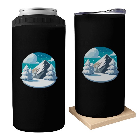 Winter Wonderland Can Coolers
