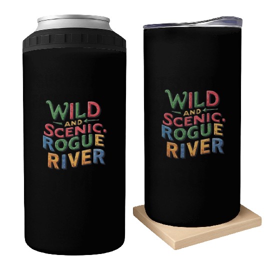Wild and Scenic: Rogue River Can Coolers