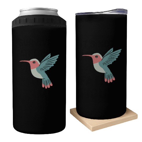 Flying Hummingbird Can Coolers