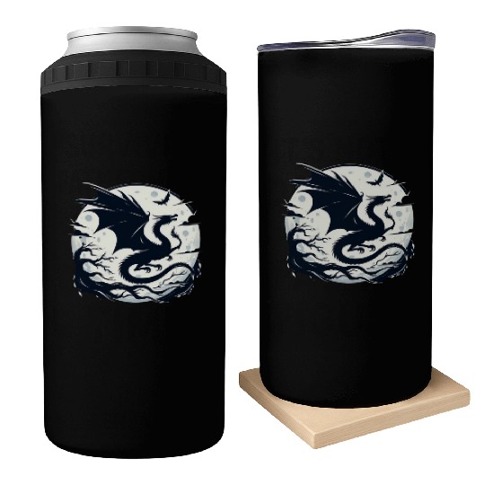 Mystical Dragon Moonlight Can Coolers