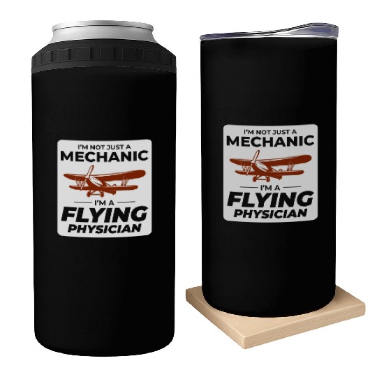 Aircraft Mechanic Aviation Maintenance Technician Can Coolers