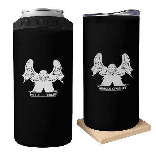 Meeple Cthulhu clothing Premium Can Coolers