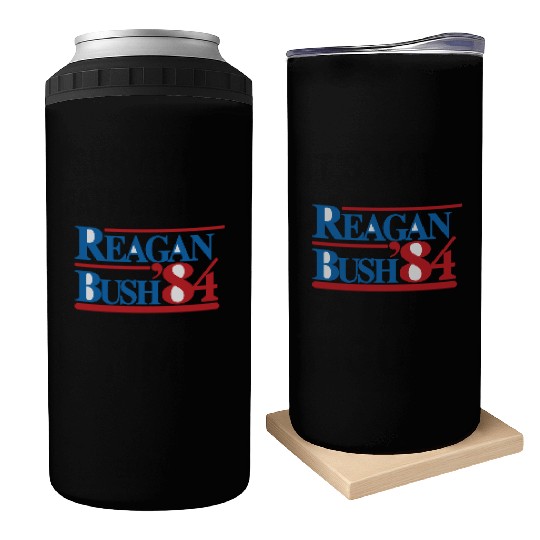 REAGAN BUSH 84 Classic Can Coolers