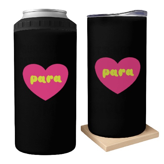 Para Paraprofessional Teacher Assistant Special Can Coolers