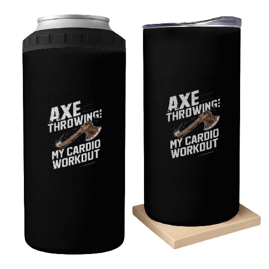 Axe Throwing Enthusiasts Championship Precision Can Coolers