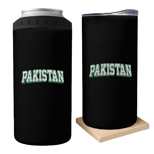 Pakistan cricket player flag Team Pakistan World Can Coolers