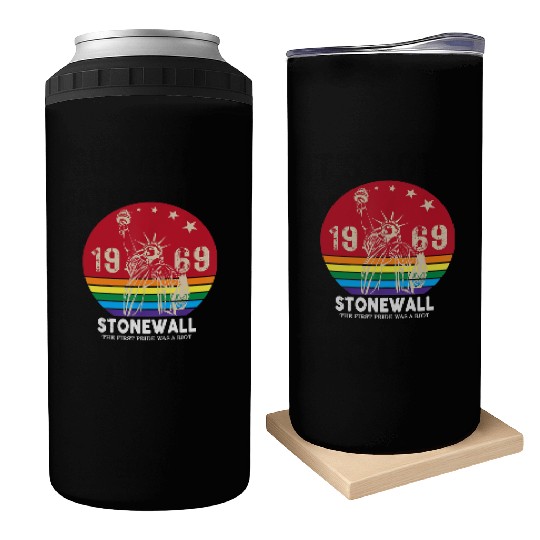 The First Pride Was A Riot 1969 Stonewall LGBTQ Can Coolers