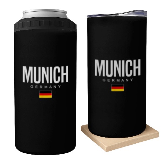 Cities of Germany Apparel more Can Coolers