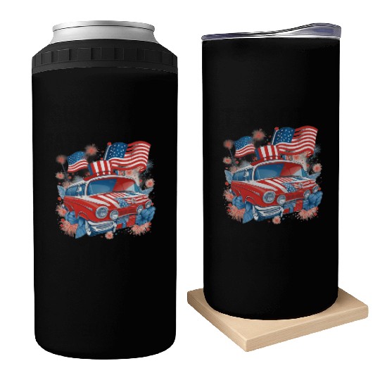 Land of the Free Can Coolers