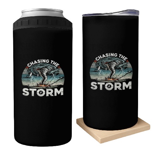 Tornado Chasing Adventures: Embrace Nature's Fury Can Coolers