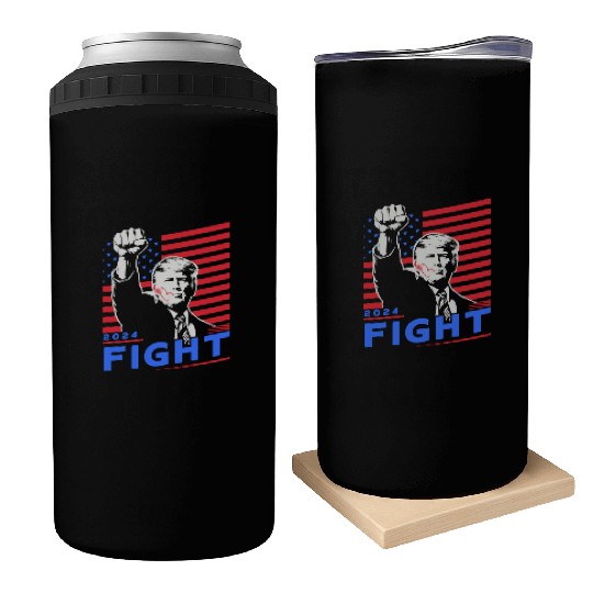 Trump Fight - Donald Trump Vance 2024 Fighting Us Can Coolers
