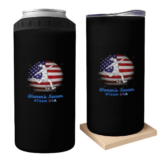 Women's Soccer #Team USA - watch women's sports Can Coolers