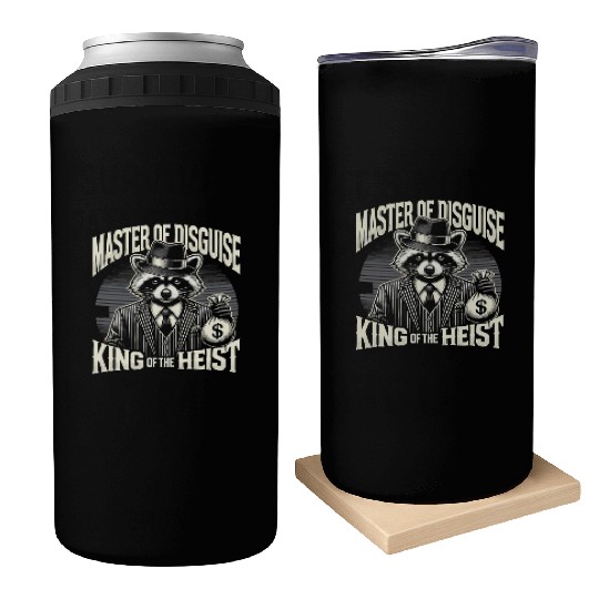 Mobster Gangster Mafia Organized Crime Boss Can Coolers