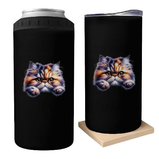 Persian cat Can Coolers