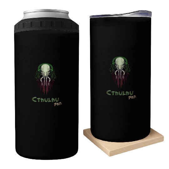 Cthulhu Fan Can Coolers