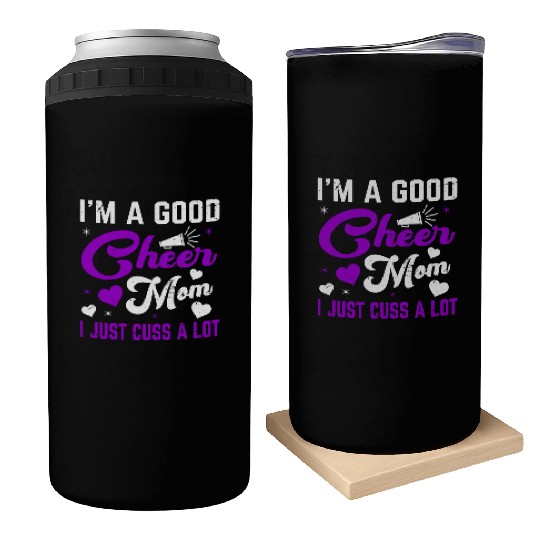 A Good Cheer Mom Cheerleading Mommy Mother's Day Can Coolers