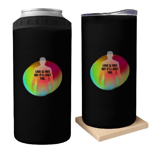 Black Neon Green Red Spiritual Chakra Can Coolers