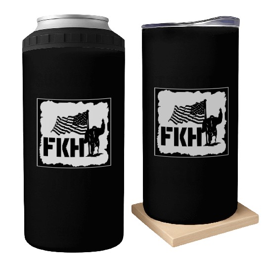 Bigfoot FKH Flag LIKE US ON FACEBOOK # Can Coolers