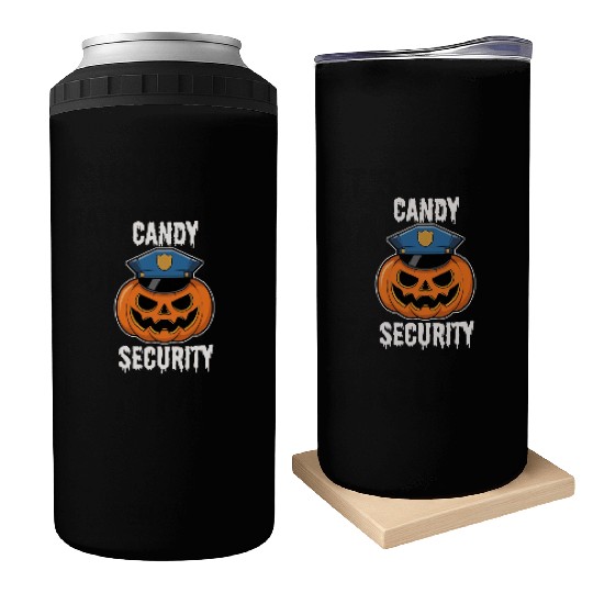 Candy Security Halloween Can Coolers